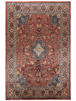 Very Large Hand Knotted Persian Mahal Rug